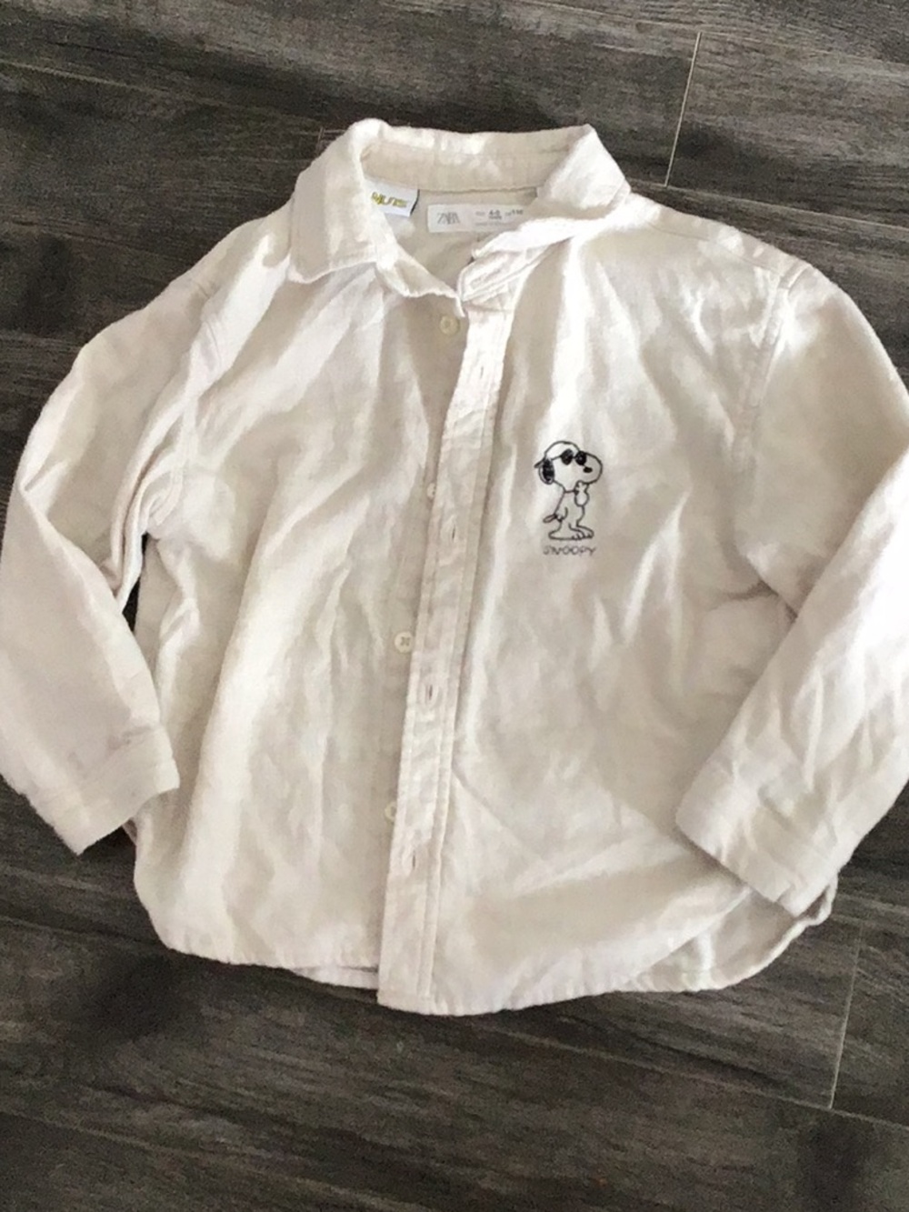 Zara X Snoopy 4/5t Untreated